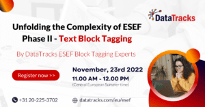 ESEF Text Block tagging